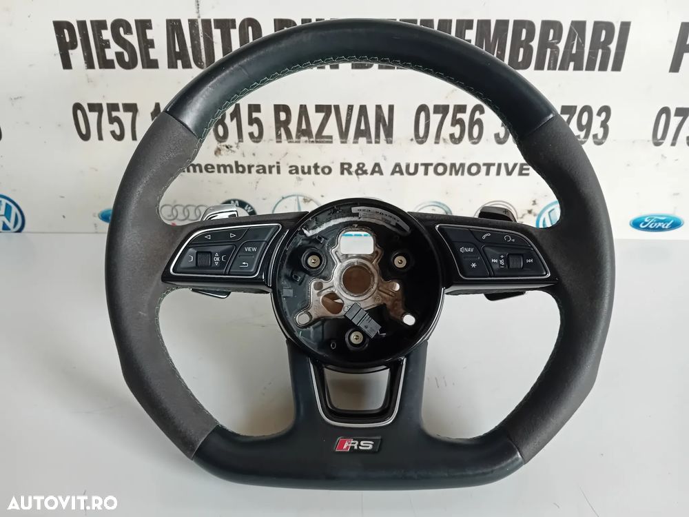 Volan Audi RS Tesit Audi A3 A4 A5 RS3 RS4 RS5 Cu Padele Comenzi 8W0419091EE - 5