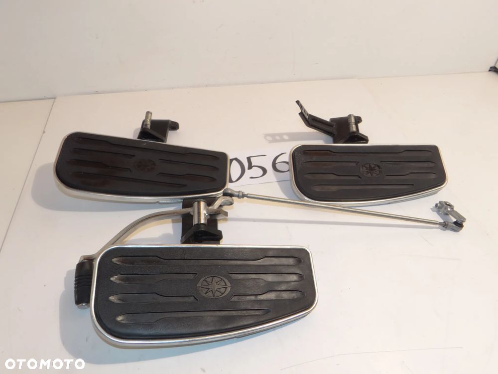 YAMAHA XVS 1300 MIDNIGHT STAR PODEST PODUÓŻEK STOPKA SET PODŁOGA LEWY Y056 - 4