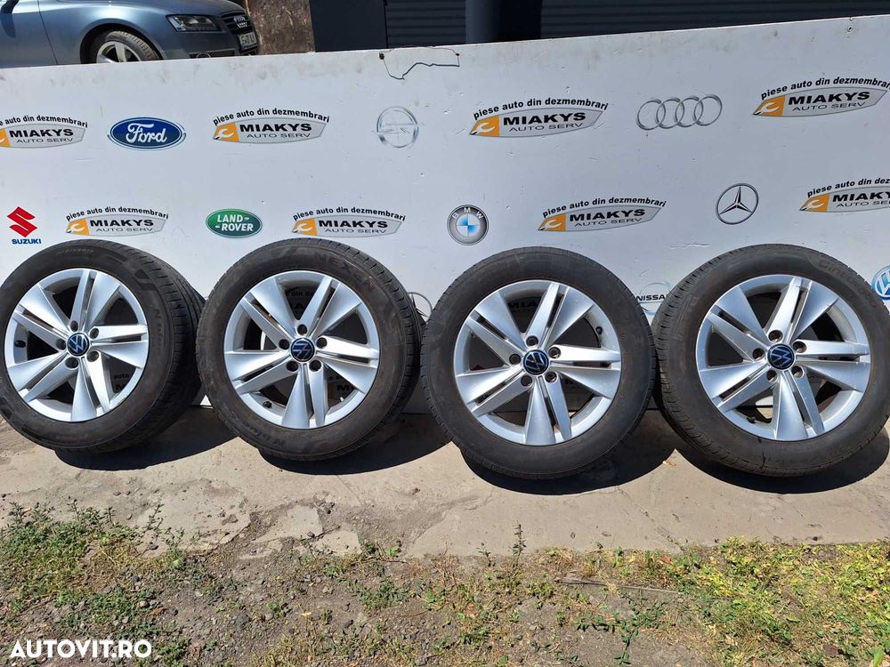 Set roti originale Vw golf 6/7/8Vw Passat,Vw Touran R16 205/55 R16 91V - 1
