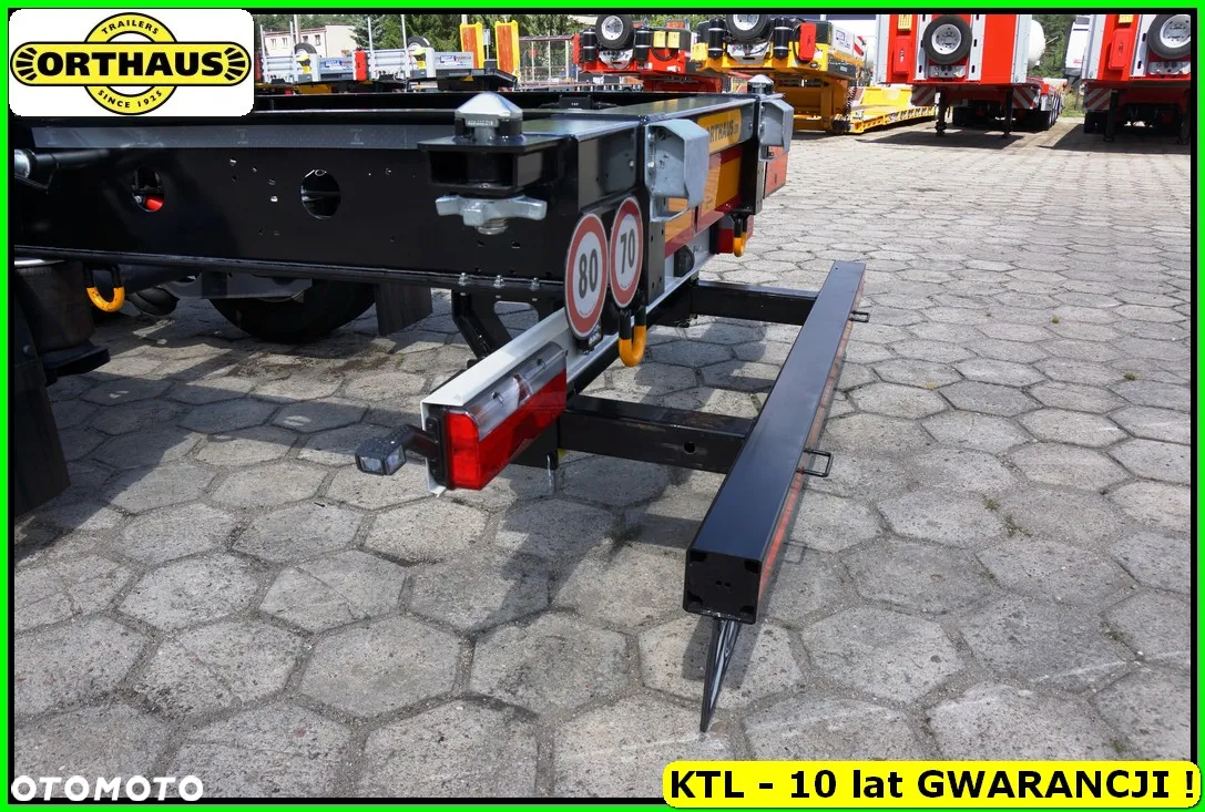 Orthaus Podwozie LEKKIE na kontenery 40/45 Ft HC, pełny ADR EX3 ! - 25
