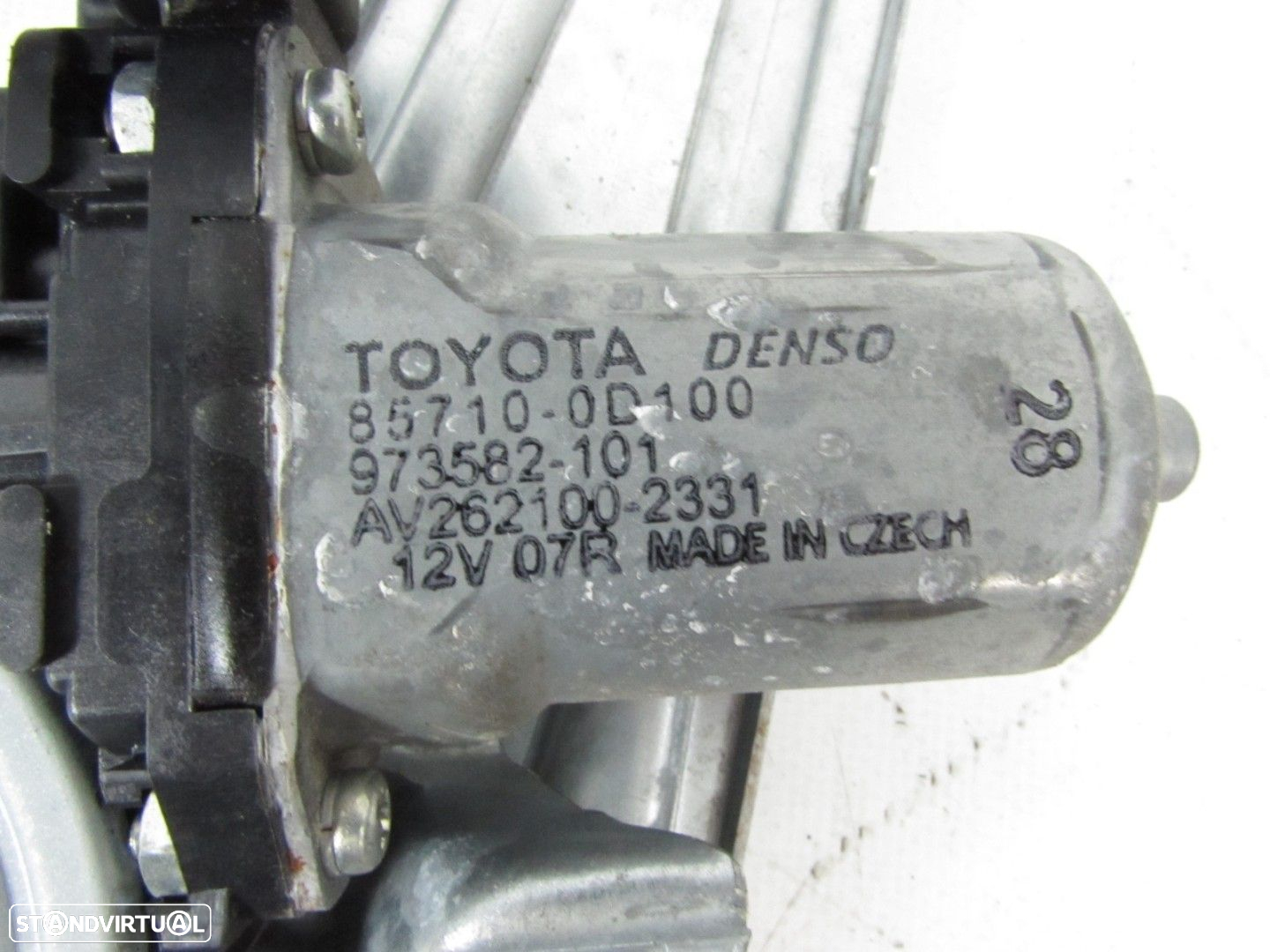 Elevador da Porta Com Motor Esquerdo/Trás Seminovo/ Original TOYOTA AURIS (_E18_... - 3