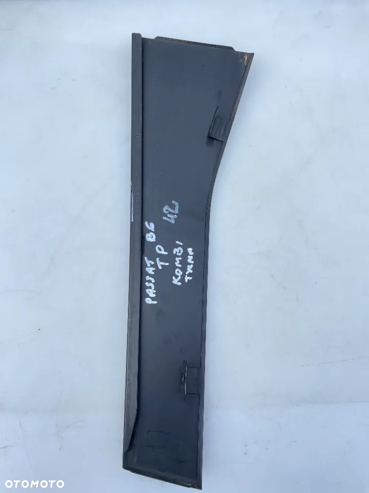 OSŁONA NAKŁADKA SŁUPKA PRAWY TYŁ VW PASSAT B6 KOMBI 3C9839904B - 3