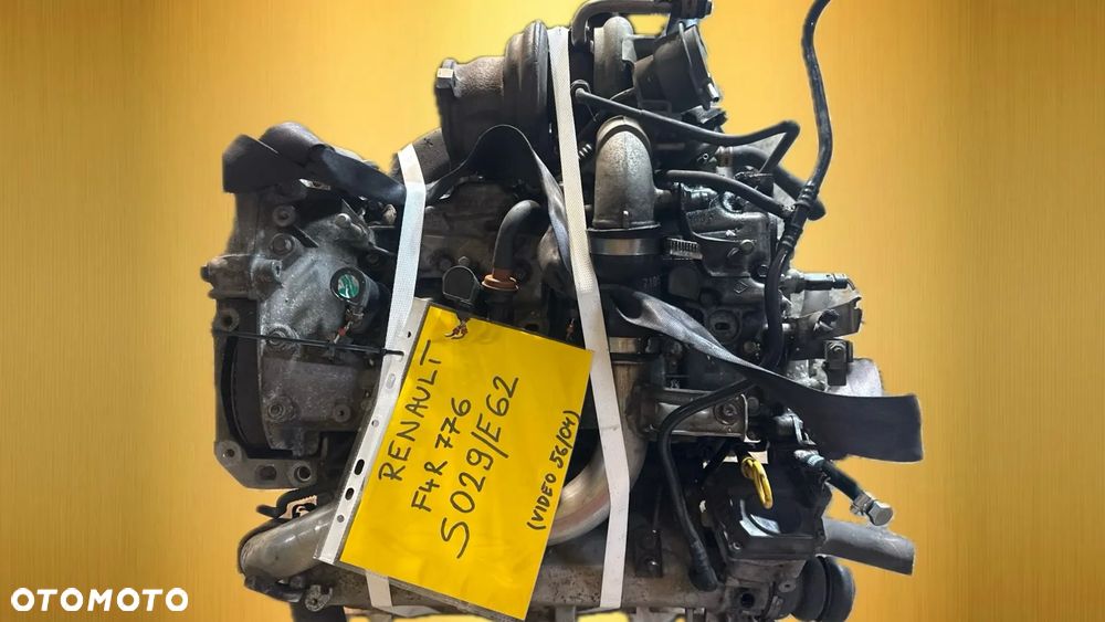 Renault F4R776 2.0 benzyna silnik kompletny z pełnym osprzętem gotowy do montażu VIDEO PRACY SILNIKA - WHATSAPP LUB LINK W OPISIE - 5