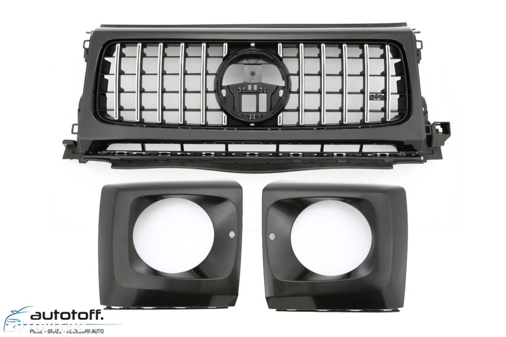 Grila Panamericana compatibila cu Mercedes G-Class W465 (2024+) Crom Design - 1