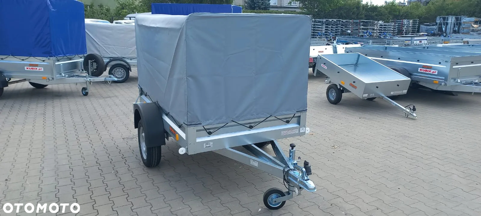 Neptun Przyczepa przyczepka lekka samochodowa 750KG, 202x114x35 cm - 12