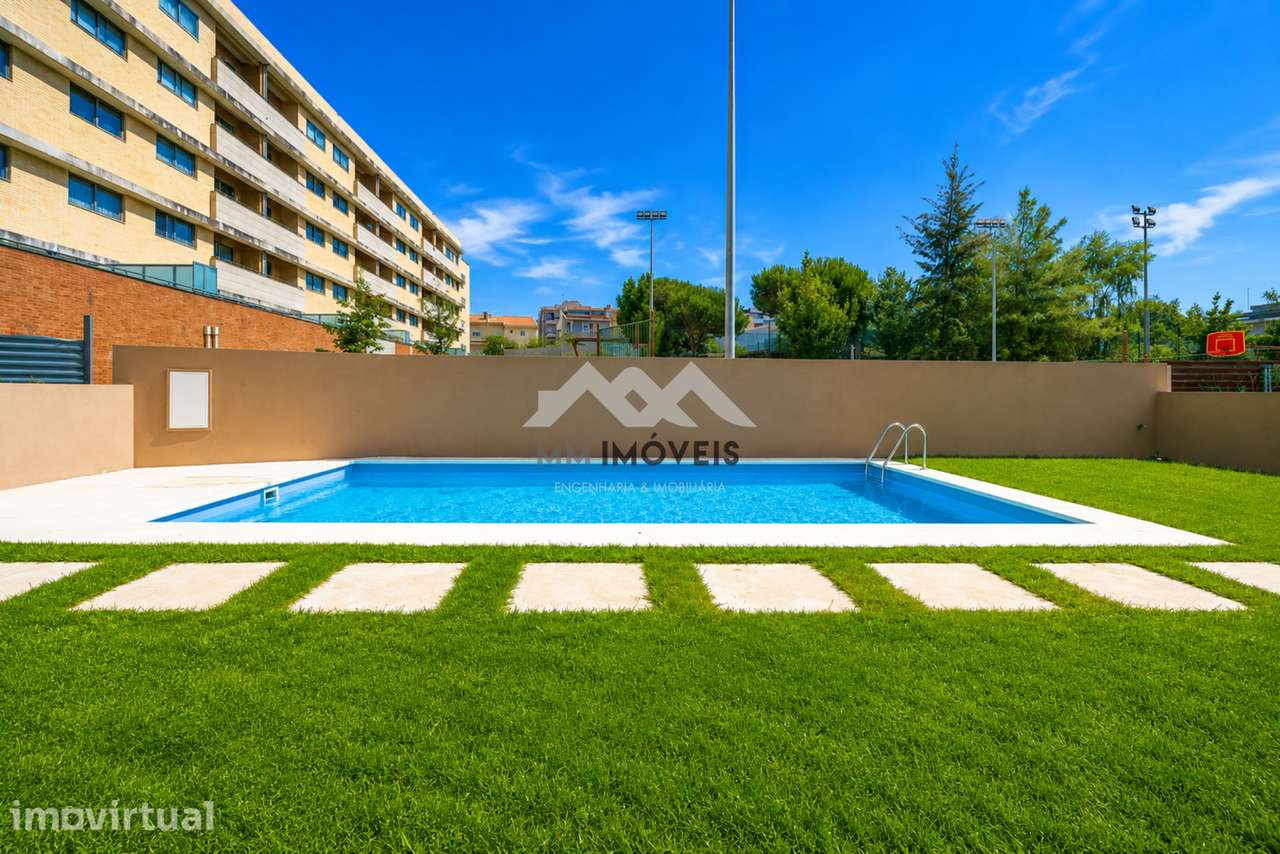T2 Novo 2025 | Piscina | 2 Varandas com Churrasqueira | Piscina | Gara - Grande imagem: 4/53