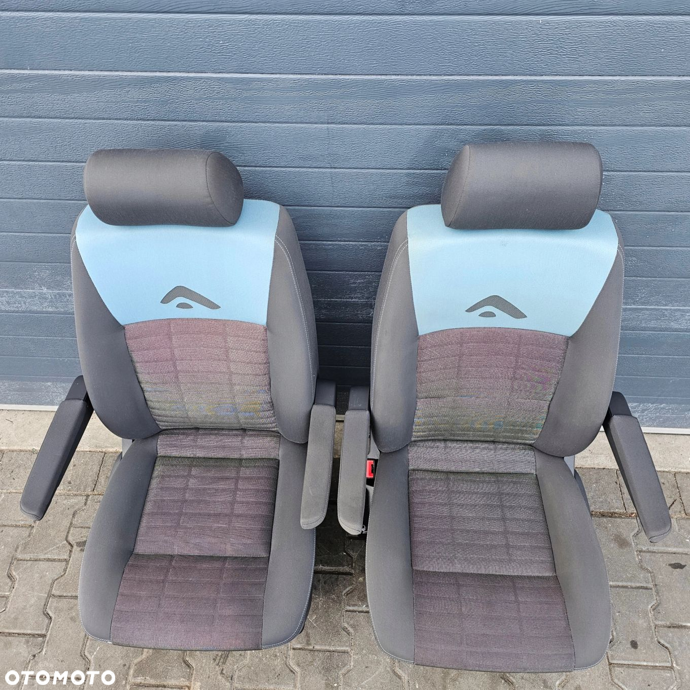 VW T5 T6 MULTIVAN ATLANTIS fotele fotel kierowcy pasażera przód KOMPLET - 5