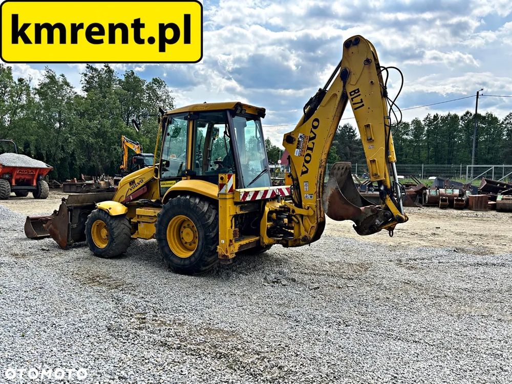 Volvo BL71 KOPARKO-ŁADOWARKA 2007 R. | JCB 3CX CAT 428 432 CASE 580 590 NEW HOLLAND 110 - 15