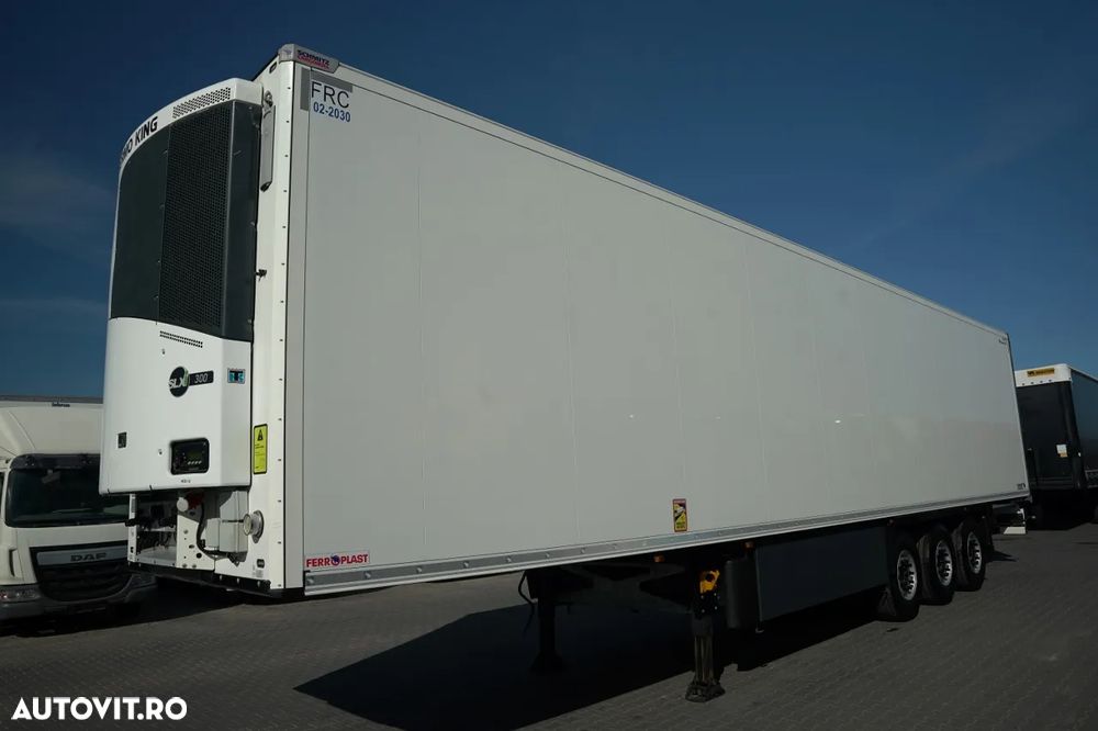 Schmitz Cargobull REFRIGERAT / THERMO KING SLXi 300 / STOC DUBLU / COȘ PENTRU PALEȚI - 2