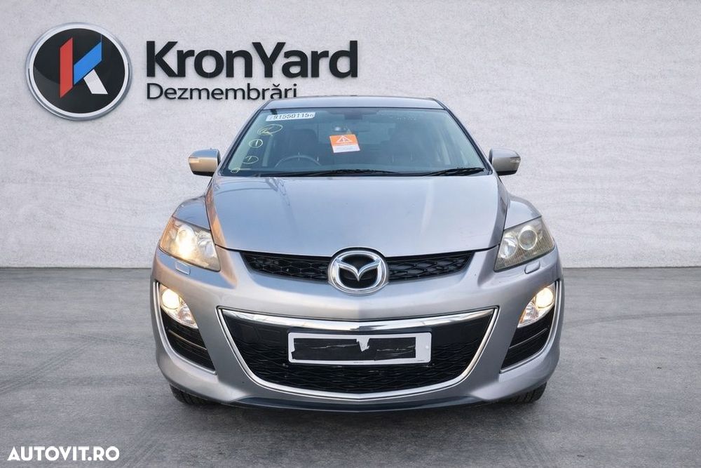 Bara fata Mazda CX - 7 2006 - 2012 ARGINTIU (1442) Diesel model cu spalatoare far - 4
