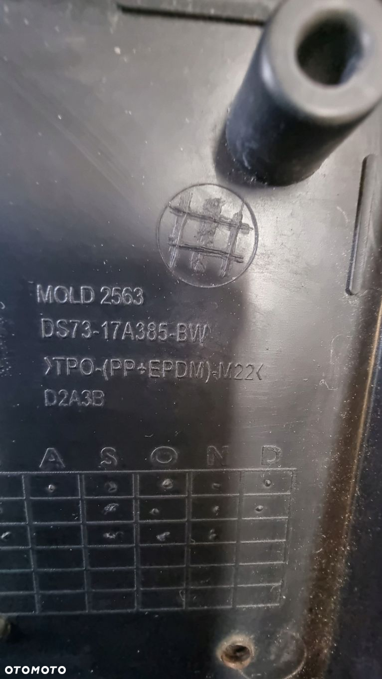 Ford Mondeo MK5 ramka podkładka pod tablice rejestracyjną DS73-17A385-BW - 6
