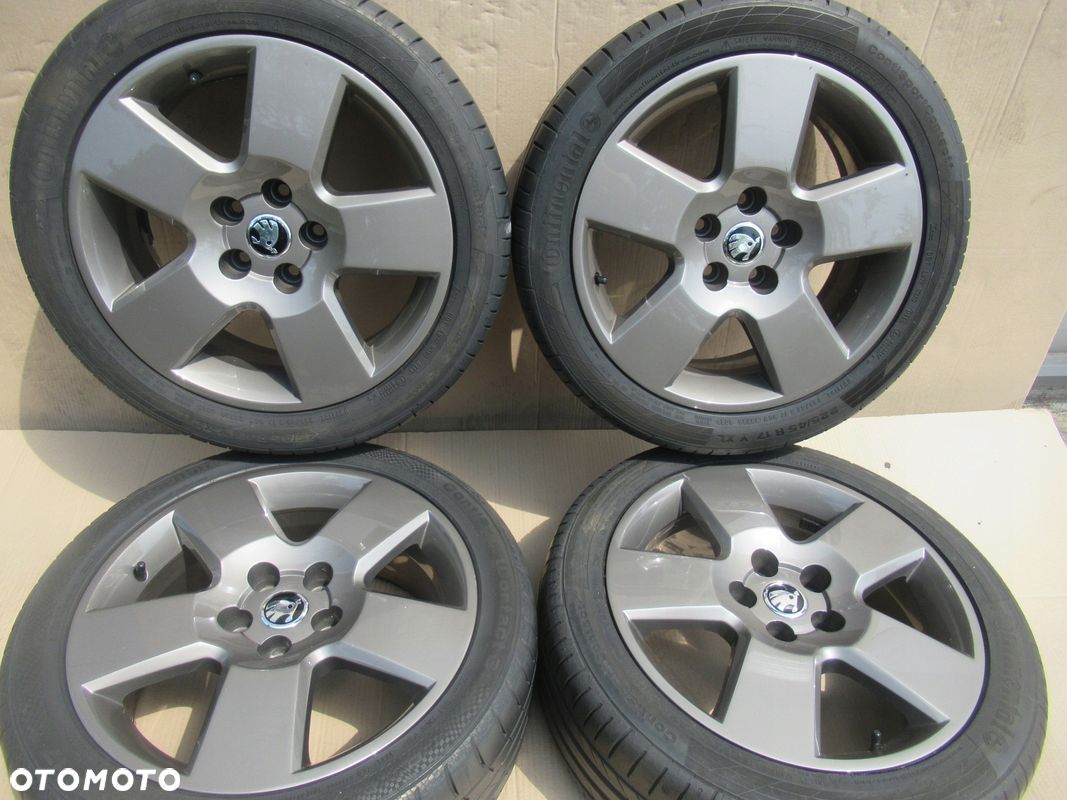 ALU+LATO R17 SKODA OCTAVIA 2,3 ,PASSAT,GOLF 5,6,7,8, TOURAN,EOS,CADDY, LEON - 1