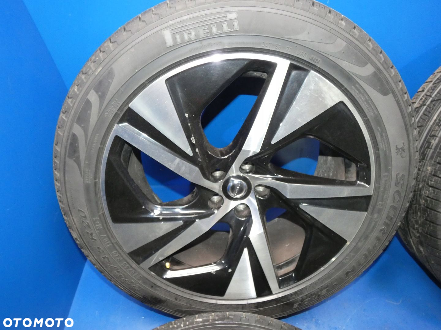 VOLVO XC90 II FELGI ALUMINIOWE 20 R20 ET38,5 OPONY PIRELLI KOŁA KOMPLET - 2