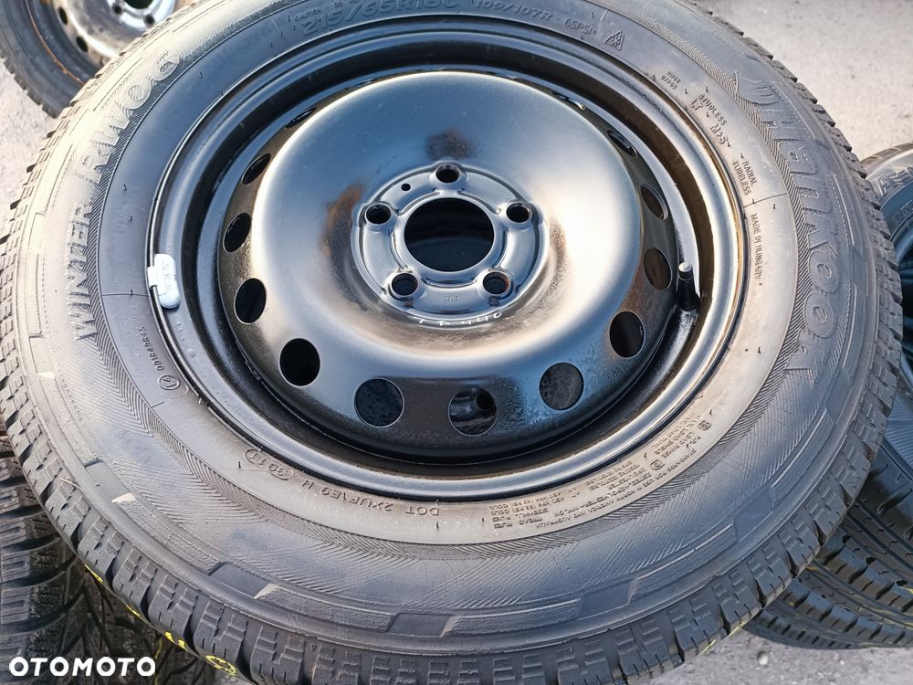 5x118 Felgi Stalowe Stal 16C 16 C Koła Zimowe Zima RENAULT TRAFIC OPEL VIVARO NISSAN PRIMASTAR 6-7mm Legnica ALU-RAD 215/65 - 1