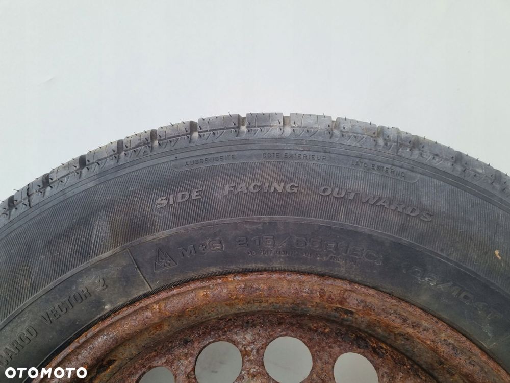 VW Transporter T5 T6 KOŁO ZAPASOWE Zapas 215/65 R16C 7H0601027D - 5