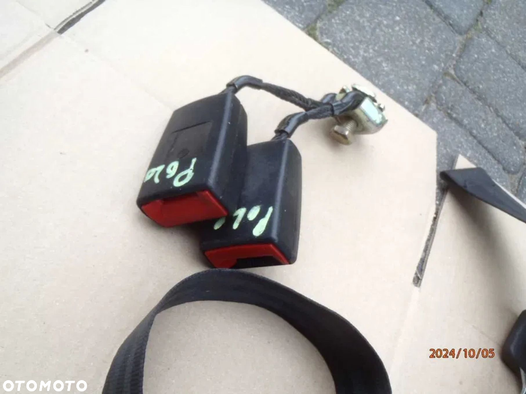 pas pasy napinacz zapinka wpinka klamra airbag audi a2 polo 9n - 3
