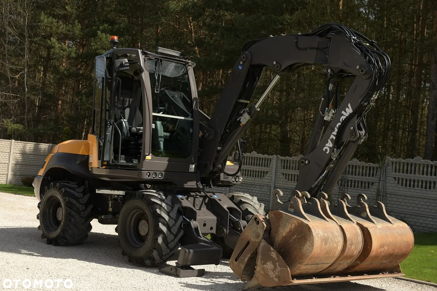 Mecalac Koparka Kołowa MECELAC 12MTX * 2018 * Kpl łyżek * KLIMA * KAMERY * SUPER STAN! - 4