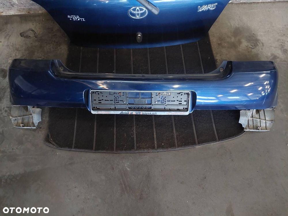 KOMPLETNY TYŁ KLAPA BAGAŻNIKA ZDERZAK TYŁ LAMPY TOYOTA YARIS I 8P4 - 6