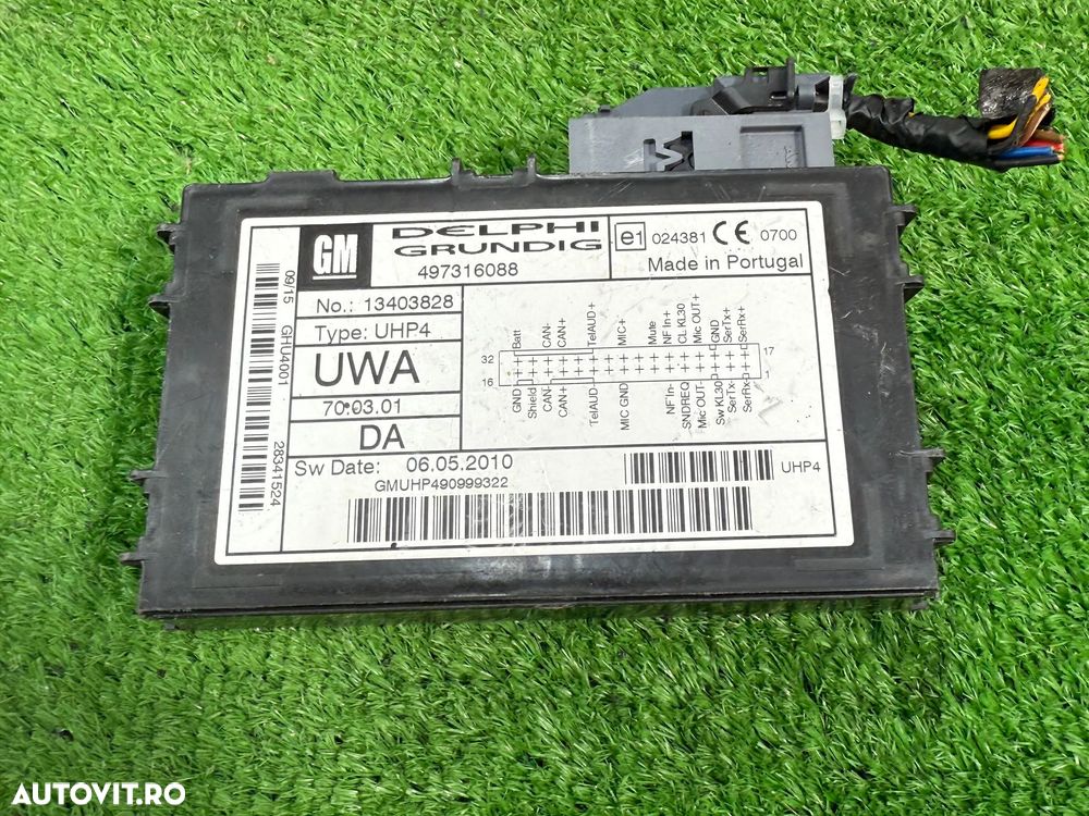 MODUL BLUETOOTH OPEL ANTARA 2.2 DIESEL 2016 COD OEM 13403828 2012-2017 - 7