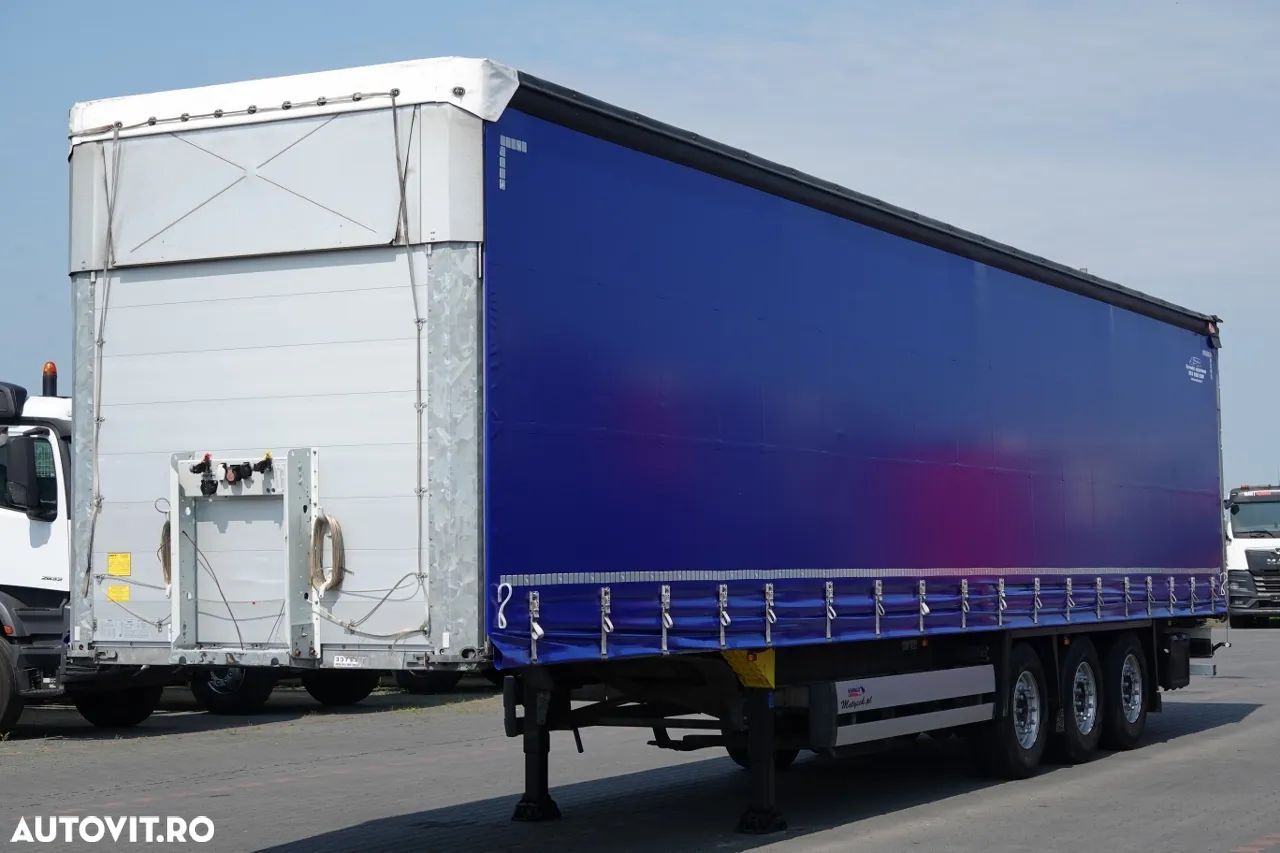 Schmitz Cargobull PERDEA / CUTIE OȚEL 9 M / ACOPERIT LIFT / CUTIE BOBINA / 2021 / STANDARD / AXIE LIFTATOR - 1