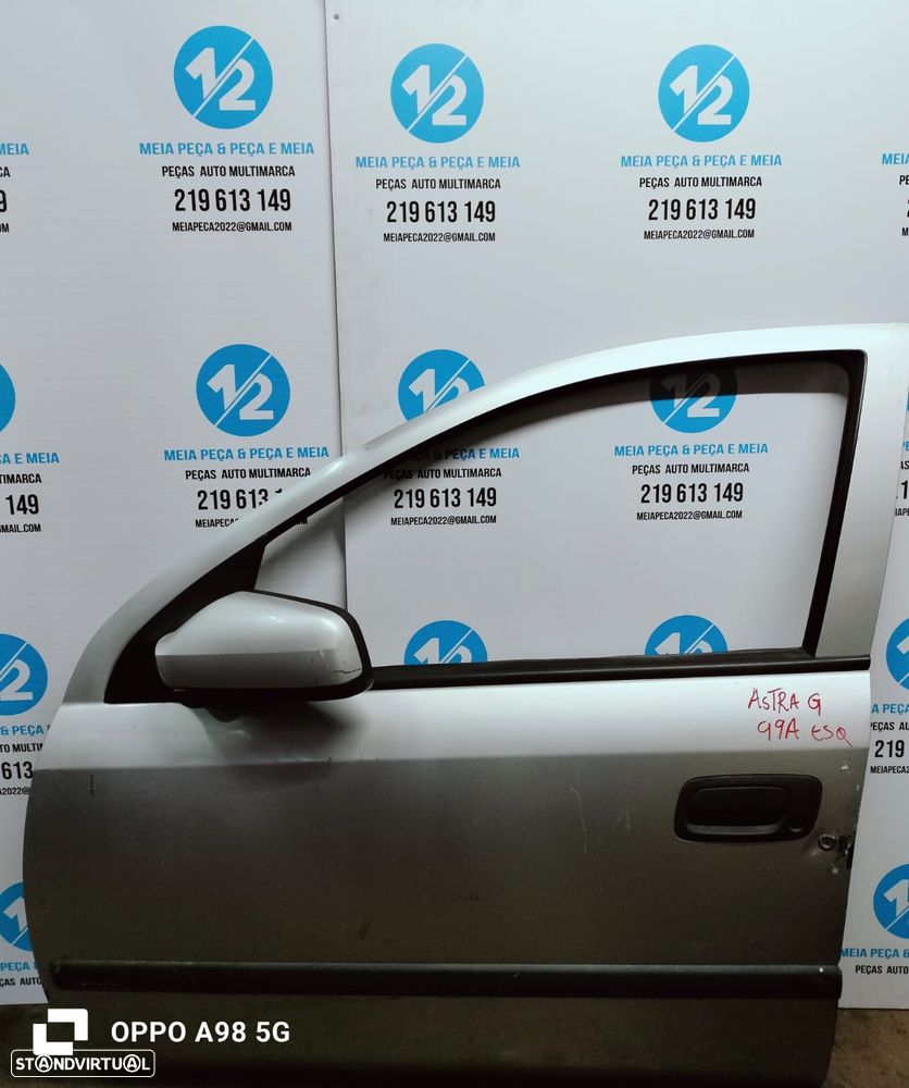 Porta frente esquerda Opel Astra G de 1999 - 1