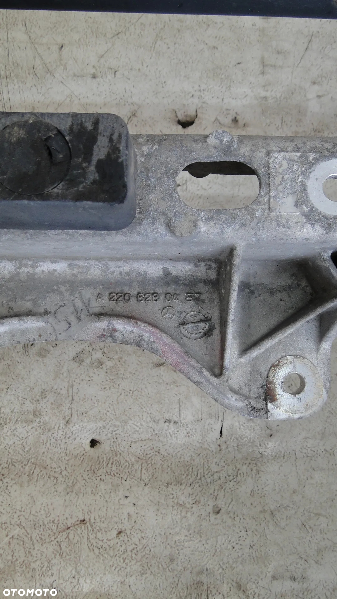 MERCEDES S-KLASA W220 ŁAWA SANKI KOŁYSKA WÓZEK BELKA SILNIKA 5.0 V8 - 11