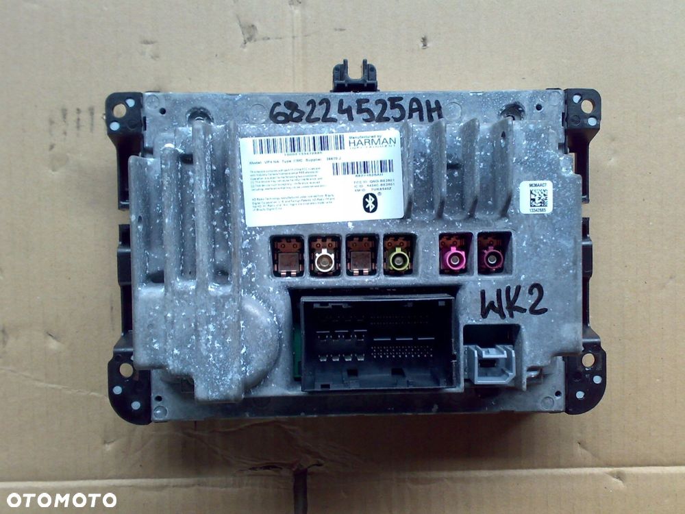 jeep grand cherokee wk2 2014 - wyświetlacz radio panel harman navi monitor - 3