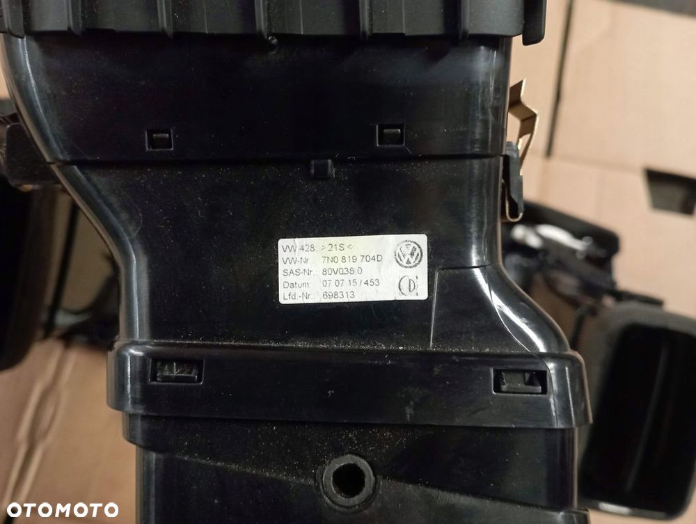 VW SHARAN II 2 KRATKI NAWIEWU KOMPLET 7N0819704D 7N0858069D 7N0819703D - 5