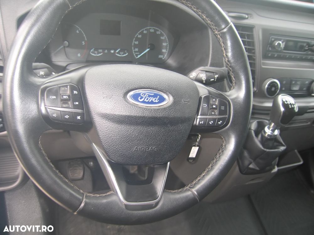 Ford TRANSIT 3 LOC. PLATFORMA cu PRELATA , AC. - 22