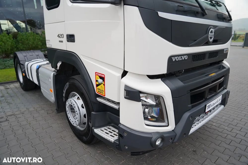 Volvo FMX 420 / RETARDER / 13 LITRI / CABINĂ JOSĂ / I-SHIFT / EURO 6 - 10