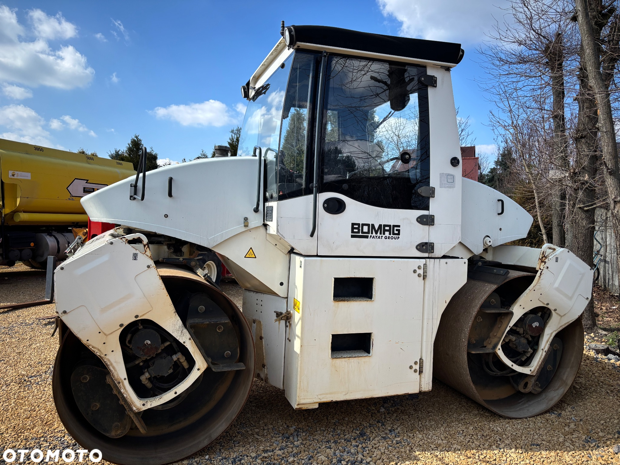 Bomag Walec BOMAG BW 174 2008R WAGA 10TON , STAL STAL B. DZIELONE,miernik zag ,obcinarka - 2