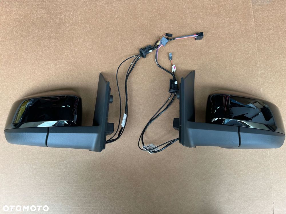 lusterko vw caddy 2k7 ford transit connect lewe prawe 7 pin antena asystent - 1