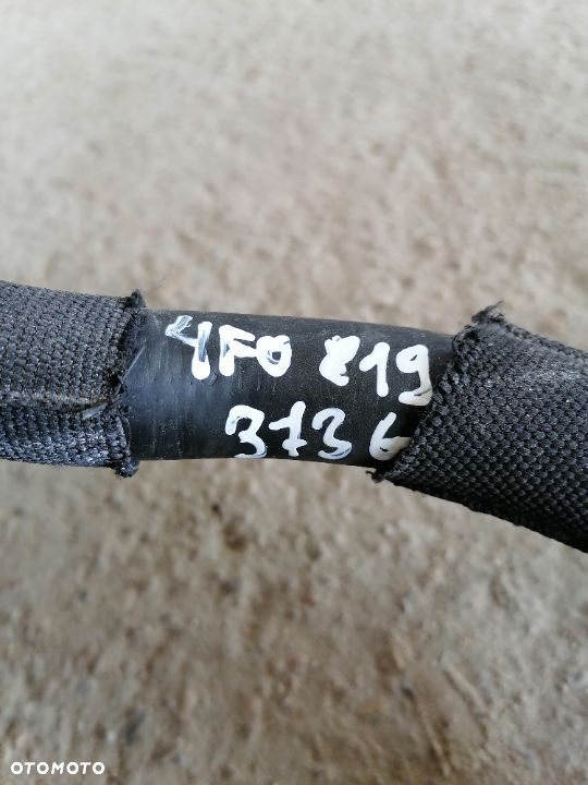 Rura Wąż Przewód Wody Nagrzewnicy Audi A6 C6 2.4 2.8 3.2FSI 4F0819373G - 6
