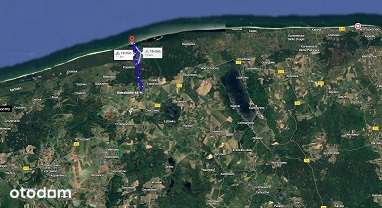Działka budowlana 1231 m2 k.Choczewa -7 km do morza - Pełny obrazek: 2/5