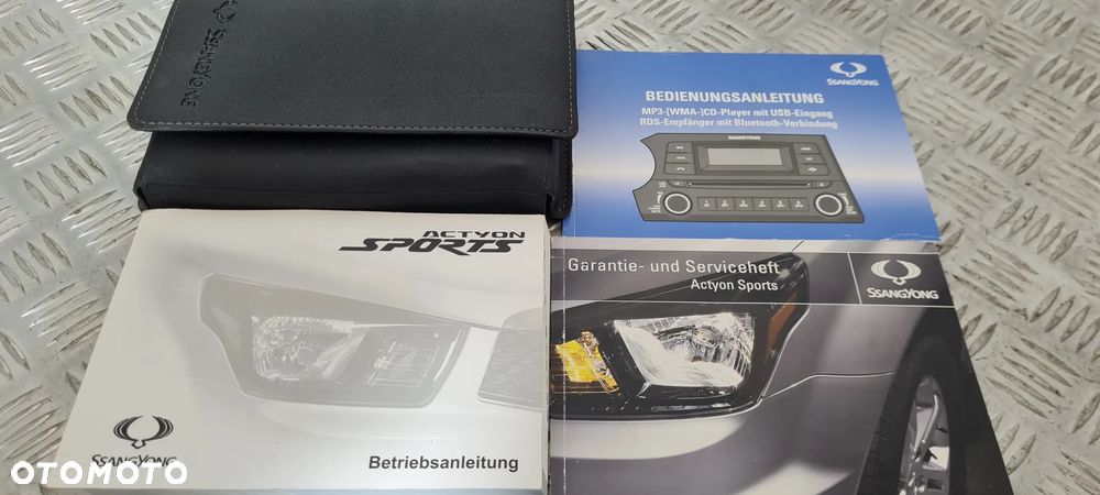 Ssangyong Actyon Sports Książka Serwisowa Instrukcja - 3