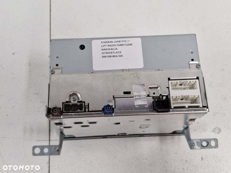 nissan juke f15 i 1 lift radio fabryczne nawigacja wyświetlacz 25915bv80a - 10