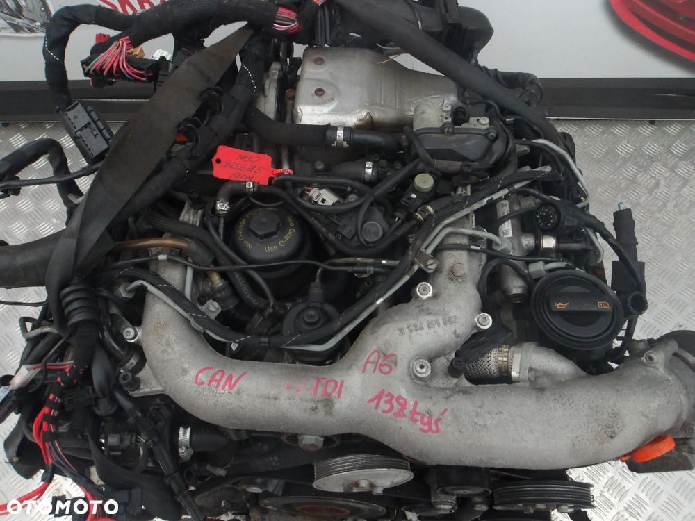SILNIK KOMPLETNY AUDI A6 C6 2.7 TDI CAN CANA 132 TYS - 2