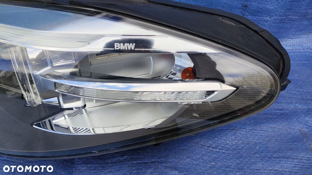 REFLEKTOR LAMPA XENON SKRĘTNY DYNAMIC LED LEWY PRAWY PRZÓD KOMPLETNY ŁADNY EUROPA BMW F10 F11 LCI LIFT - 3