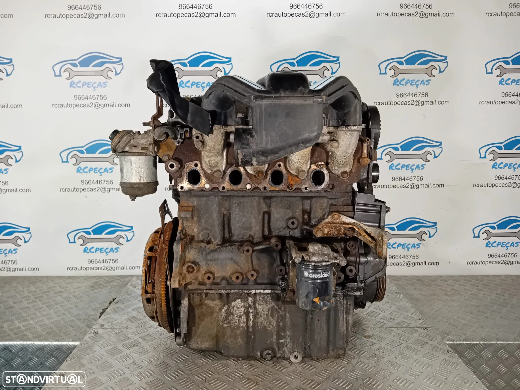 .Motor Completo Ford Escort 1.8 8v 60cv RTF - 2