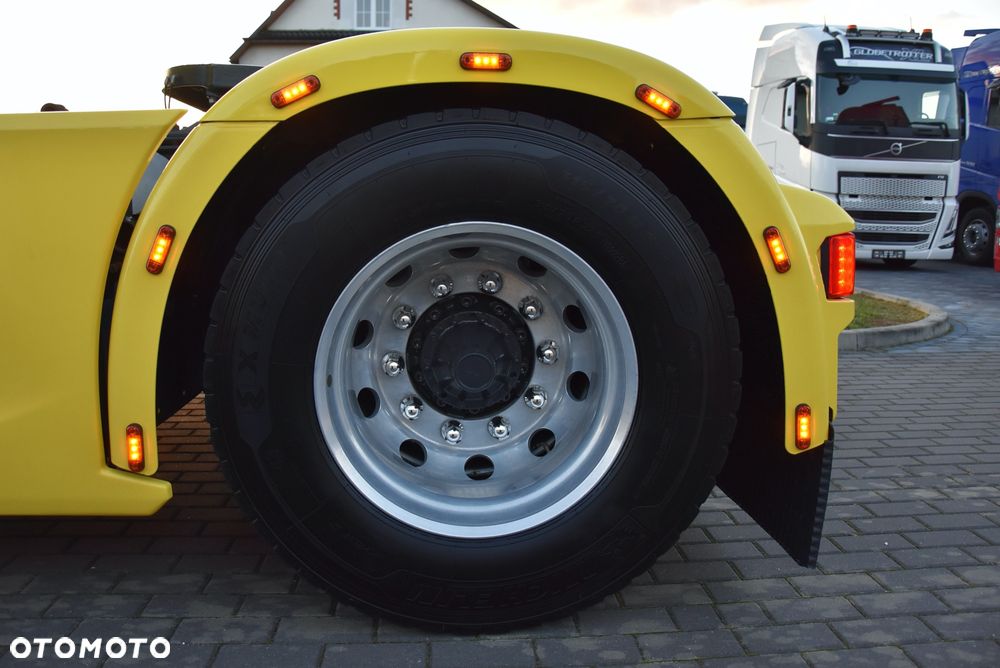 Scania S450 / ALU-FELGI / VIRTUALNE ZEGARY / CENTRALNE SMAROWANIE / SKÓRA / FULL LED / STANDARD / RETARDER / HYDRAULIKA ! PTO! Jak nowa ! ! - 15