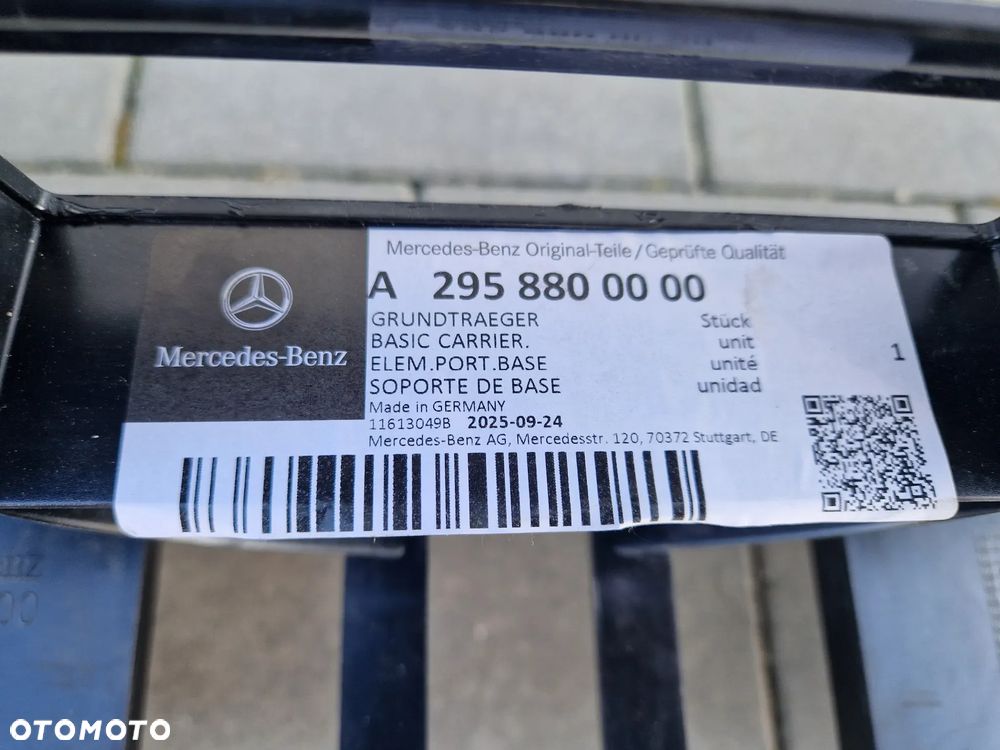 WZMOCNIENIE ZDERZAKA TYLNEGO MERCEDES EQE V295 2022-- NOWE ORYGINALNE - 4