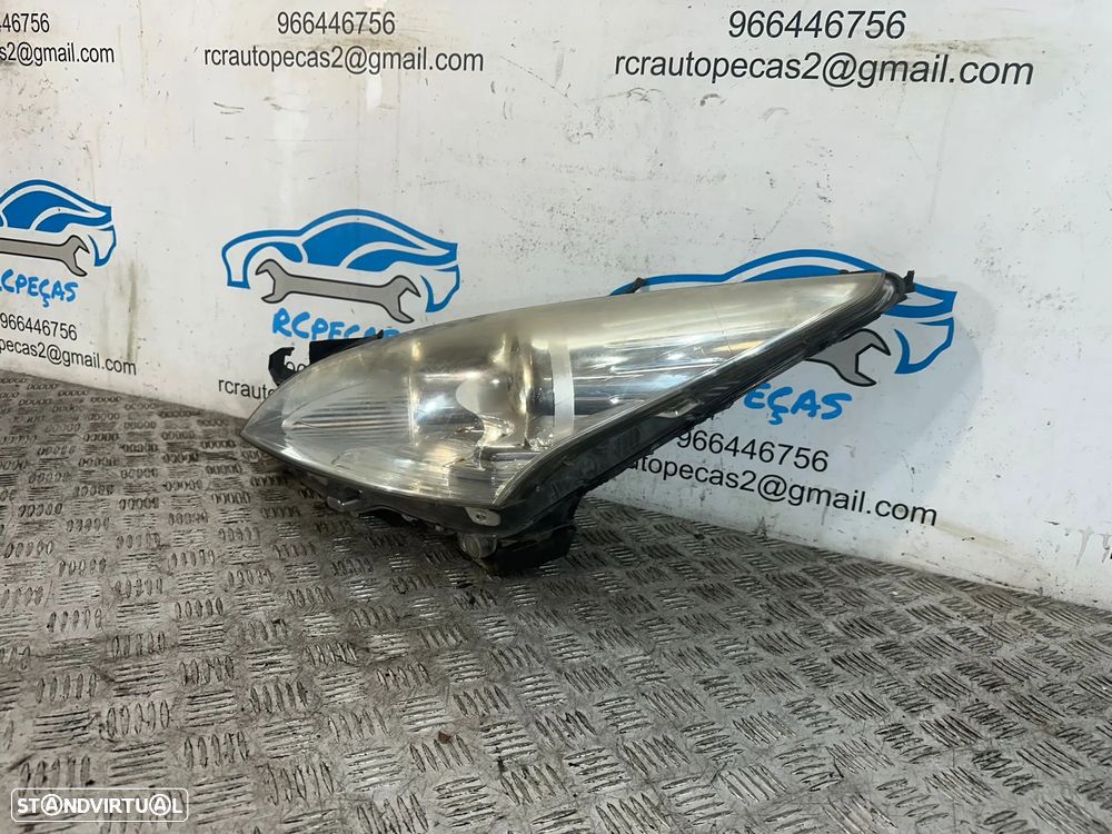.Farol Otica Frente Frontal Esquerda Original PSA Peugeot 3008 MK1 9685472780 2009 - 2013 - 4