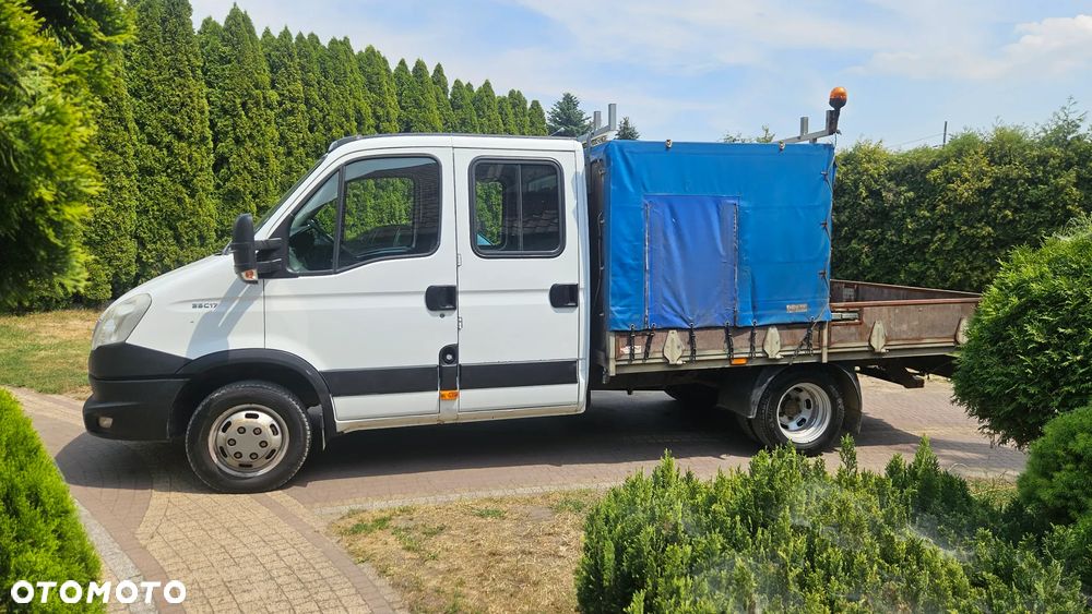 Iveco DAILY 35C17 3.0 HPI  35C DUBEL KABINA  7-OS SKRZYNIA  PAKA 3,20 M  IDEALNE POD KIPER  WYWROTKA - 8