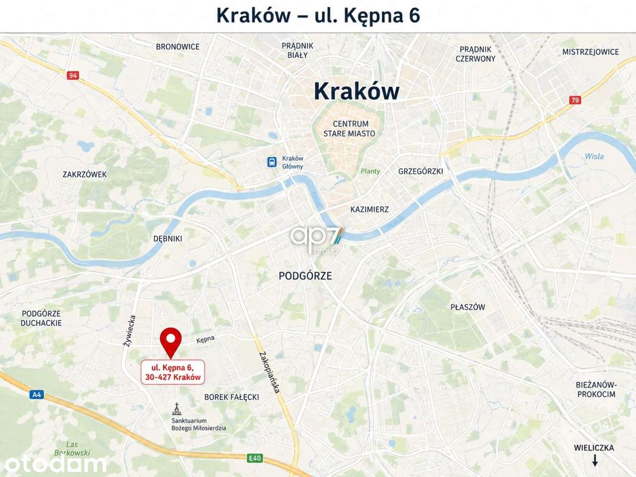 Mieszkanie na wynajem, Kraków, 1 pokój
