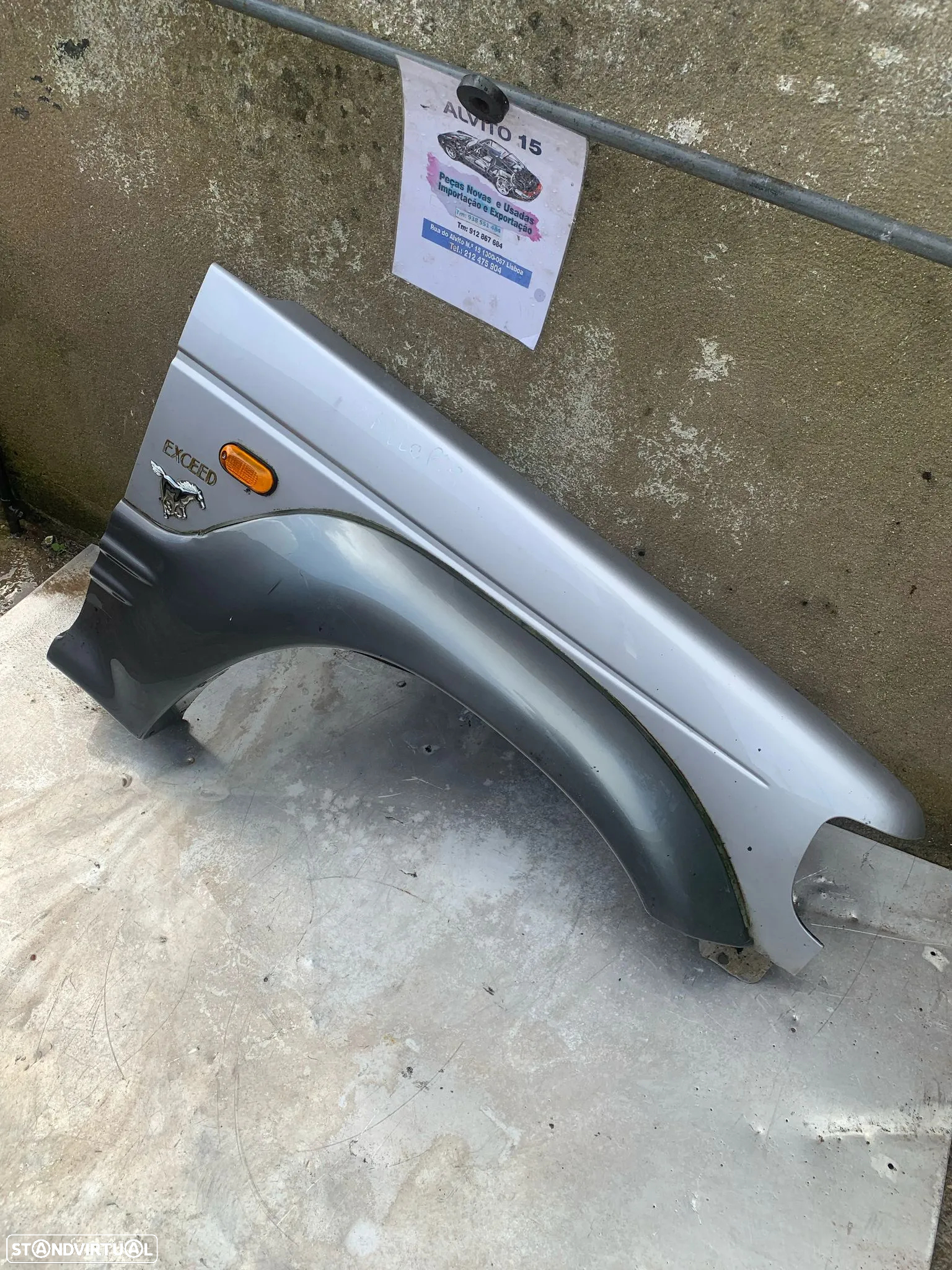 Guarda Lamas direiro Hyundai Galloper - 3