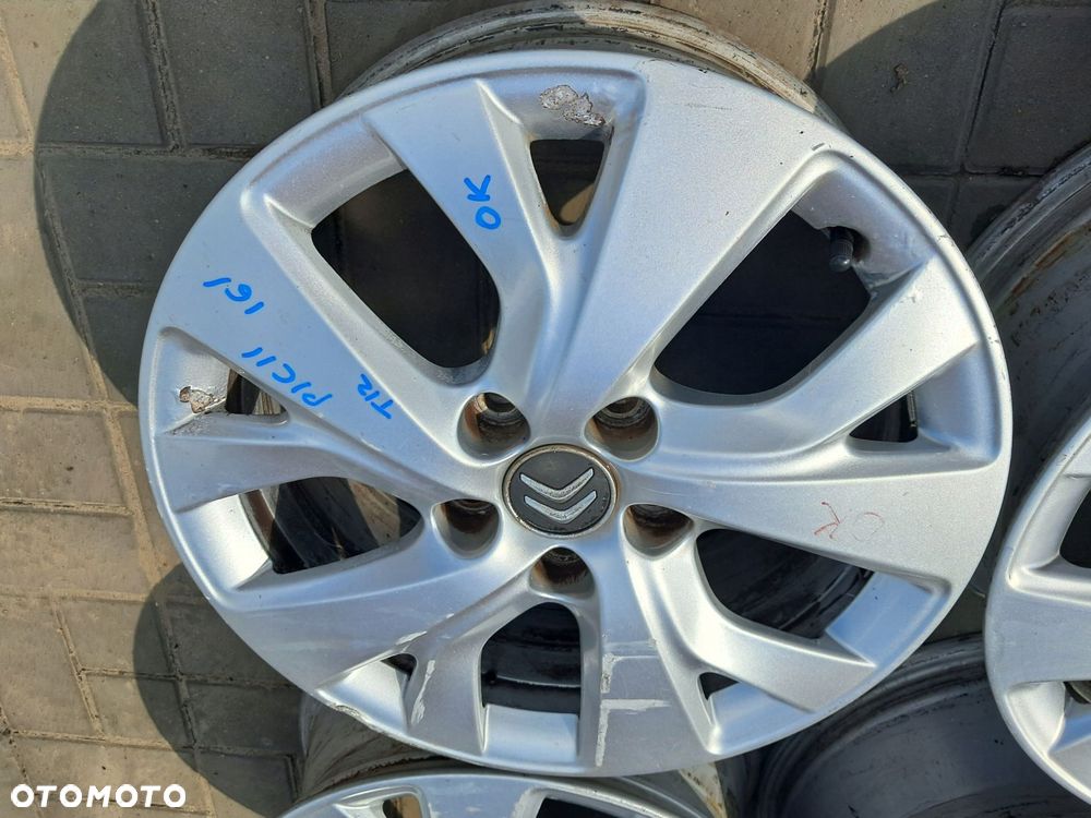 citroen c4 picasso ii felgi aluminiowe 16" 5x108 et47 9677089777 - 9