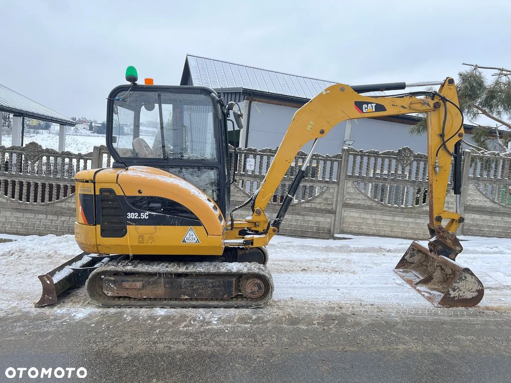 Caterpillar 302.5C * Minikoparka CAT 302.5 * 3 Tony * Długie Ramie * Stan Bardzo Dobry * - 4