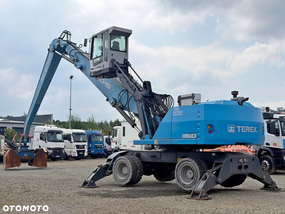 Terex FUCHS MHL 360 * KOPARKA PRZEŁADUNKOWA * STAN BDB ! - 9