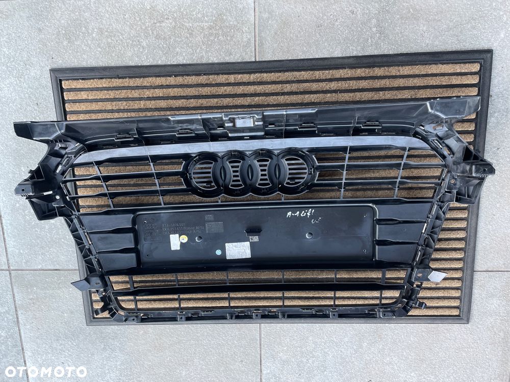 GRILL GRIL ATRAPA ZDERZAKA CHROM 8XA853651B 8XA853651C AUDI A1 8X 18R - 3