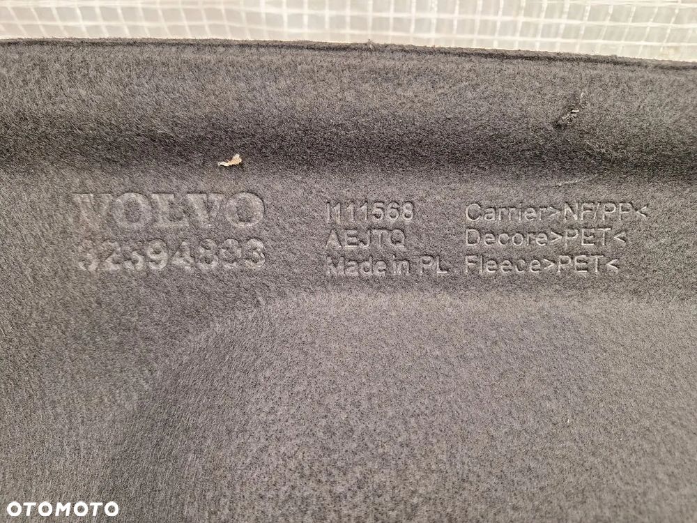 polka bagaznika tylna volvo xc40 2017- 32394894 orginal demontaz - 4